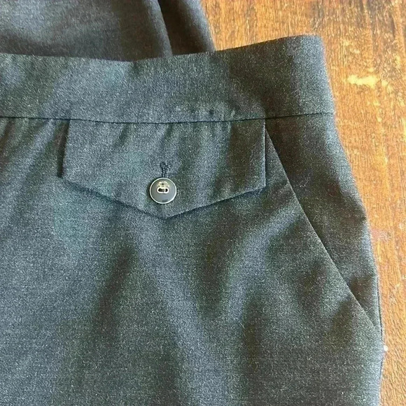 Anthropologie | Cartonnier Dark Gray Wide Leg, Cropped Pants - Picture 3 of 6